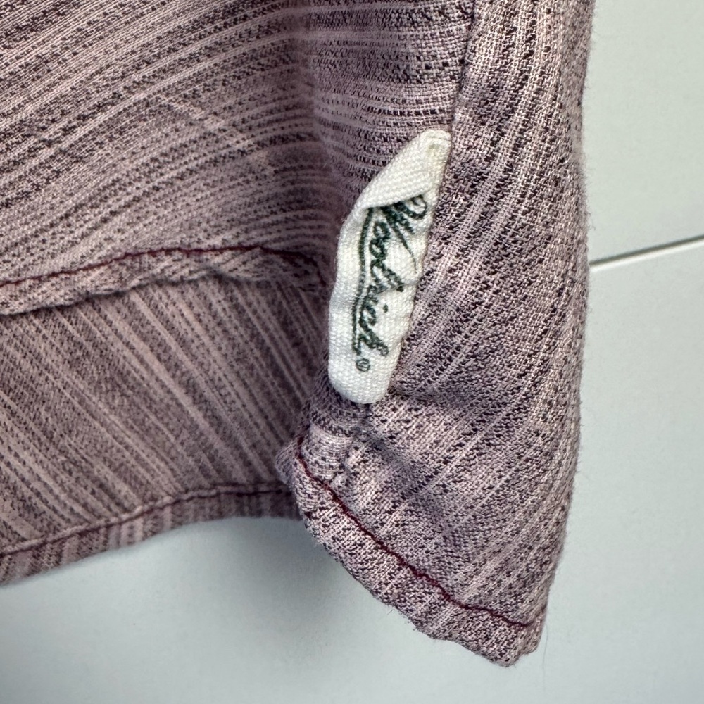 Woolrich Pink Embroidered Boxy Tank Top - Picture 4 of 7